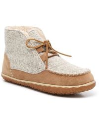 minnetonka julie junior bootie slipper