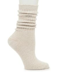 UGG - Trey Rib Knit Crew Socks - Lyst