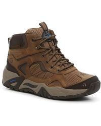 Skechers Relaxed Fit Arch Fit Recon Percival Hiking Boot - Brown