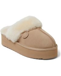 Dearfoams - Melton Platform Slipper - Lyst
