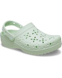 Crocs™ - Floral Cut Out Clog - Lyst