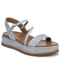 Naturalizer - Wide Width Zayda Platform Sandal - Lyst