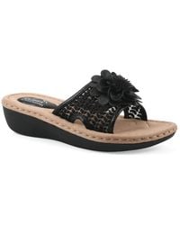 White Mountain - Wide Width Chill Wedge Sandal - Lyst