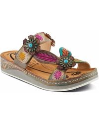 L'ARTISTE - Pillowsoft Wedge Sandal - Lyst