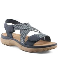 Flexus by Spring Step - Crossbeam Wedge Sandal - Lyst