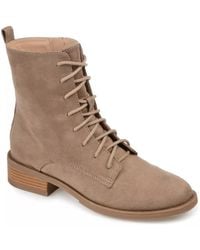 Journee Collection - Vienna Combat Boot - Lyst