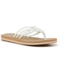 Sanuk - Yoga Joy Sandy Ii Flip Flop - Lyst