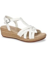 Easy Street - Lua Wedge Sandal - Lyst
