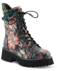L'ARTISTE - Ferociti Platform Bootie - Lyst