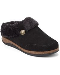 Clarks - Suede Clog Slipper - Lyst