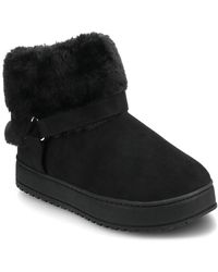 Journee Collection - Thada Bootie Slipper - Lyst