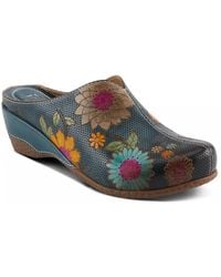 L'ARTISTE - Chienti Wedge Clog - Lyst