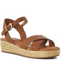 Dune - Linnie Wedge Sandal - Lyst