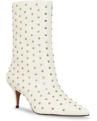 bcbg snakeskin booties
