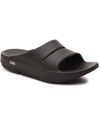 OOFOS Ooahh Slide Sandal - Black