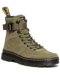 Dr. Martens - Combs Tech Canvas & Suede Utility Boots - Lyst