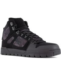 DC WORK CREW - Pure Waterproof Composite Toe Hightop Work Sneaker - Lyst