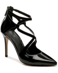 michael kors catia cross strap pump