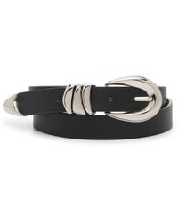 Steve Madden - Triple Keeper Belt - Lyst
