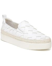 Franco Sarto Hydee Espadrille Platform Sneaker - White