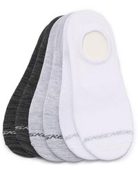 Skechers - 6-pair No Show Socks - Lyst