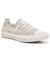 Converse - Chuck Taylor All Star Shoreline Polka Dot Slipon Sneaker - Lyst