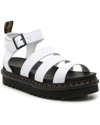 Dr. Martens - Blaire Hydro Leather Strap Sandals - Lyst