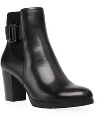 anne klein boots black