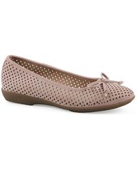 White Mountain - Wide Width Carris Ballet Flat - Lyst