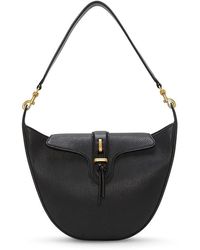 Vince Camuto Teri Leather Shoulder Bag in Black