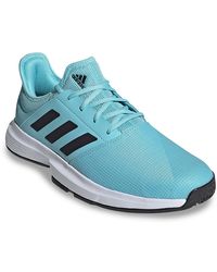 adidas gamecourt navy men's shoe