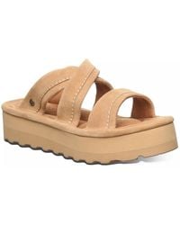 BEARPAW - Altitude Platform Sandal - Lyst