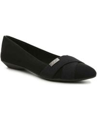 Anne klein black flats Clearance