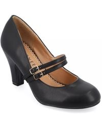 Journee Collection - Windy Mary Jane Pump - Lyst