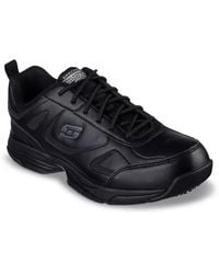 Skechers - Wide Width Work Relaxed Fit Dighton Sr Sneaker - Lyst