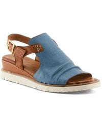 Spring Step - Locals Wedge Sandal - Lyst