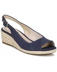 LifeStride - Socialite Medium/wide Espadrille Wedge Sandals - Lyst