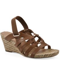 White Mountain - Ataps Wedge Sandal - Lyst