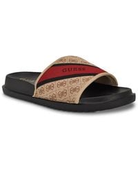 Guess - Vellden Slide Sandal - Lyst