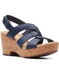 Clarks Wedge sandals for Women | Christmas Sale up to 57% off | Lyst
