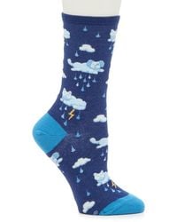 Socksmith - Raining Cats And Dogs Crew Socks - Lyst