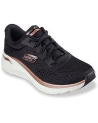 Skechers - Wide Width Arch Fit 2.0 Glow The Distance Sneaker - Lyst