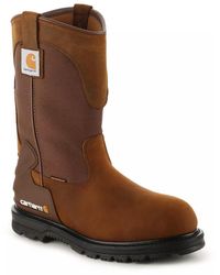 Carhartt - Wide Width Heritage 11Inch Waterproof Steel Toe Wellington Work Boot - Lyst