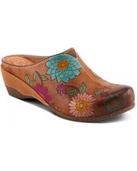 L'ARTISTE - Chienti Wedge Clog - Lyst