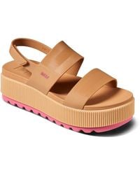 Reef - Water Vista Higher Platform Sandal - Lyst