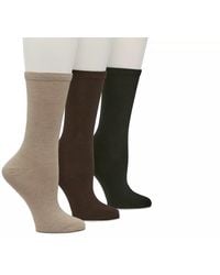 Kelly & Katie - Solid Crew Socks 3 Pack - Lyst
