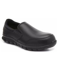 Reebok - Sublite Cushion Steel Toe Slipon Work Shoe - Lyst