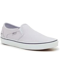 Vans - Asher Slipon Sneaker - Lyst