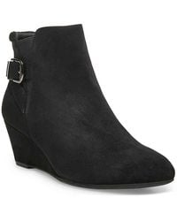 anne klein ally wedge boot