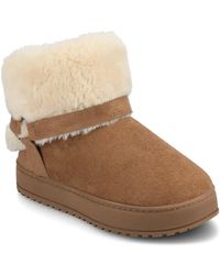 Journee Collection - Thada Bootie Slipper - Lyst